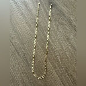 Kendra Scott Gold Tone Curb Chain Necklace